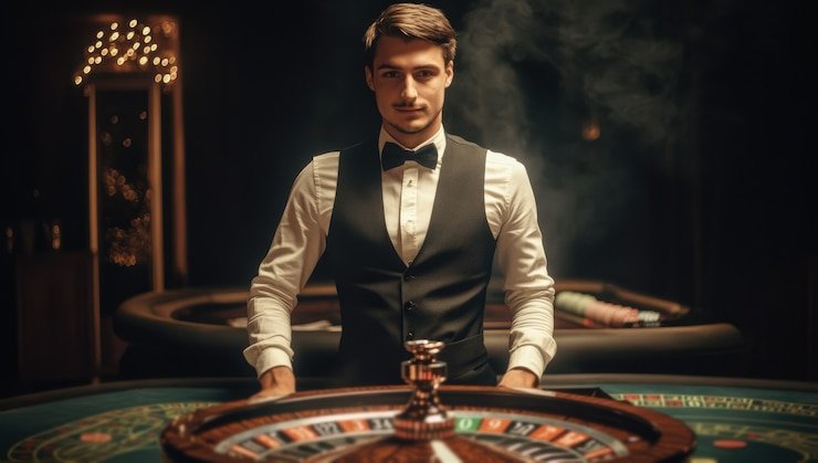Antarmuka permainan Domino QQ di platform rajacuan slot dengan kartu dan nilai